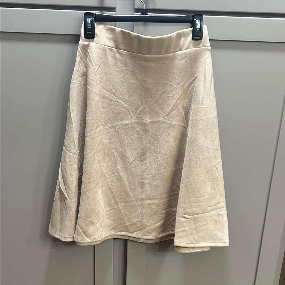 Agnes & Dora Soft Cream A-Line Skirt
